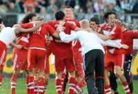 Fussball 1. Bundesliga: Wolfsburg - Bayern
