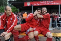 Fussball 1. Bundesliga : FC Bayern Muenchen - Kreis Dueren Auswahl