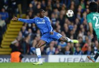 FUSSBALL  CHL  Saison 2013/2014: Demba Ba (FC Chelsea)