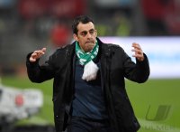Fussball 1. Bundesliga 13/14: JUBEL Trainer Robin Dutt (SV Werder Bremen)