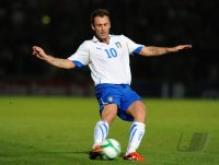 FUSSBALL INTERNATIONAL  EM 2012 - Qualifikation : Antonio CASSANO (Italien)