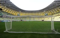 Fussball International EM 2012 : Uebersicht der PGE Arena , EM Stadion von Danzig
