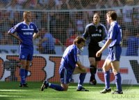 Fussball  1. Bundesliga  2000/2001: VfB Stuttgart - FC Schalke 04