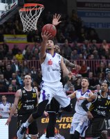 Basketball 1. Bundesliga 17/18 Hauptrunde: Walter Tigers Tuebingen - BG Goettingen