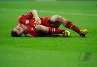 FUSSBALL INTERNATIONAL CHL VIERTELFINALE 12/13: Juventus Turin - FC Bayern Muenchen