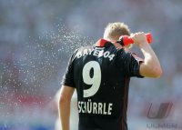 Fussball 1. Bundesliga  Saison 2011/2012:  VfB Stuttgart - Bayer Leverkusen