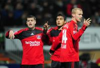 FUSSBALL 1. BUNDESLIGA: Leverkusen, BARNETTA, DUM und VIDAL