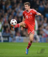 Fussball CHL  Saison 2013/2014:  Manchester City - FC Bayern Muenchen