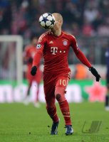 FUSSBALL INTERNATIONAL CHL ACHTELFINALE 12/13: Arjen Robben (FC Bayern Muenchen)