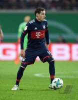 Fussball  DFB Pokal  2. Runde  Saison 17/18: RB Leipzig - FC Bayern Muenchen