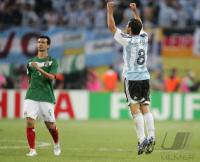 Fussball WM 2006: Argentinien - Mexiko , Argentina - Mexico