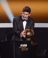 Fussball International  FIFA Ballon d Or 2012: Sieger Lionel Messi (Argentinien)