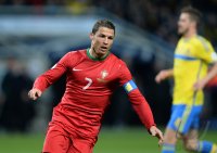 Fussball WM Qualifikation 2014 Playoff: Cristiano Ronaldo (Portugal)
