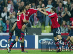 FUSSBALL CHL FC Bayern Muenchen  -  Celtic Glasgow JUBEL FC B