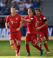 Fussball 1. Bundesliga Saison 15/16: TSG 1899 Hoffenheim - FC Bayern Muenchen