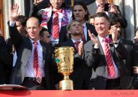 Fussball: FC Bayern feiert zum Saisonabschluss auf dem Marienplatz