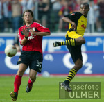 Fussball 1. Bundesliga Spielszene Leverkusen - BVB