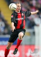 Fussball 1. Bundesliga: Frankfurt, Preuss Einzelaktion