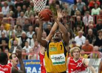 Basketball 1. Bundesliga  07/08  Walter Tigers Tuebingen  -  TBB Trier