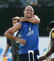 Fussball WM Training Brasilien