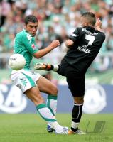 Fussball 1. Bundesliga: Bremen - Frankfurt