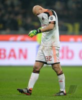 Fussball International Serie A 13/14: Enttaeuschung Torwart Christian Abbiati (AC Mailand)