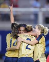 Fussball Frauen FIFA U 20  WM  2008   Viertelfinale  USA - England