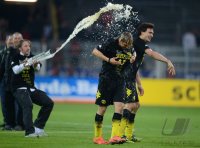 Fussball 1. Bundesliga :  Marcel Schmelzer, Mats Hummels (v.li., Borussia Dortmund)