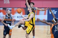 Basketball 2. Bundesliga  20/21: Tigers Tuebingen - Rostock Seawolves