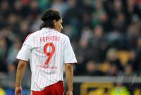 FUSSBALL 1. BUNDESLIGA: Hamburg, Paolo GUERRERO
