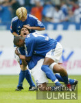 FUSSBALL 1. Bundesliga  Schalke - Dortmund, Jubel ALTINTOP