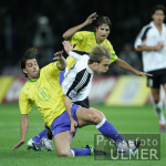 Fussball Testspiel Deuschland - Brasilien