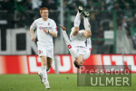 Fussball 1. Bundesliga: Gladbach - Freiburg, SALTO JUBEL