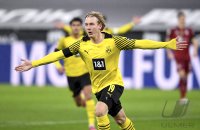 Fussball 1. Bundesliga Saison 21/22: Borussia Dortmund - FC Bayern Muenchen