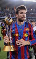 Fussball FIFA Club WM UAE 2009;  Gerard Pique (FC Barcelona)