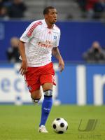 FUSSBALL 1. BUNDESLIGA: Hamburg, BOATENG Einzelaktion