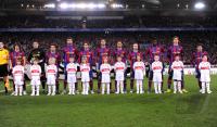 FUSSBALL  International CHL 09/10 : VfB Stuttgart -  FC Barcelona