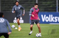 Fussball Training Deutsche Nationalmannschaft in Stuttgart