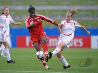 Fussball Frauen FIFA U 17  WM  2008  Kanada - Daenmark