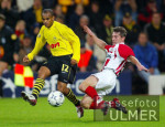 Fussball CL: Dortmund - Eindhoven, Zweikampf