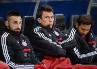 FUSSBALL International Testspiel 2013/2014: Mario Mandzukic (FC Bayern Muenchen)