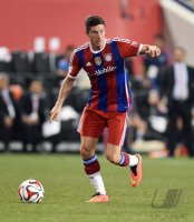 FUSSBALL 1. Bundesliga 14/15 Testspiel: Robert Lewandowski (FC Bayern Muenchen)