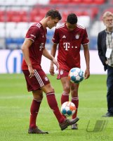 Fussball 1. Bundesliga Saison 21/22: Teampraesentation FC Bayern Muenchen