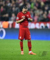 Fussball CHL 15/16 Halbfinale: FC Bayern Muenchen - Atletico Madrid