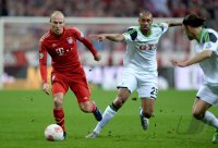 FUSSBALL DFB POKAL  Saison 2012/2013:  FC Bayern Muenchen - VfL Wolfsburg