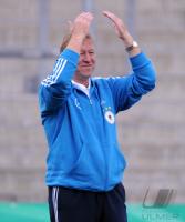 Fussball Nationalmannschaft U20 : Trainer Horst Hrubesch (GER)