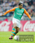 Fussball 1. Bundesliga: BREMEN, AILTON Einzelaktion
