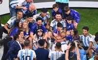 FUSSBALL WM 2022 Finale: Argentinien - Frankreich