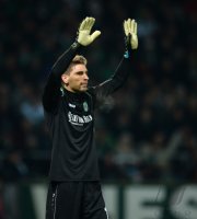 Fussball, 1. Bundesliga  Saison 2014/2015: SV Werder Bremen - Hannover 96