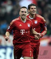 Fussball CHL  Saison 2011/2012:  FC Bayern Muenchen - FC Villarreal